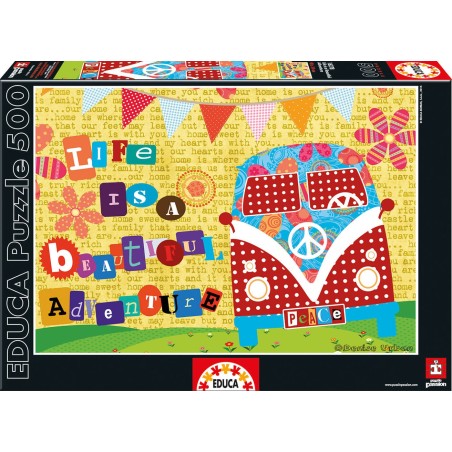 PUZZLE LIFE IS A BEAUTIFUL 500 EDUCA 16278