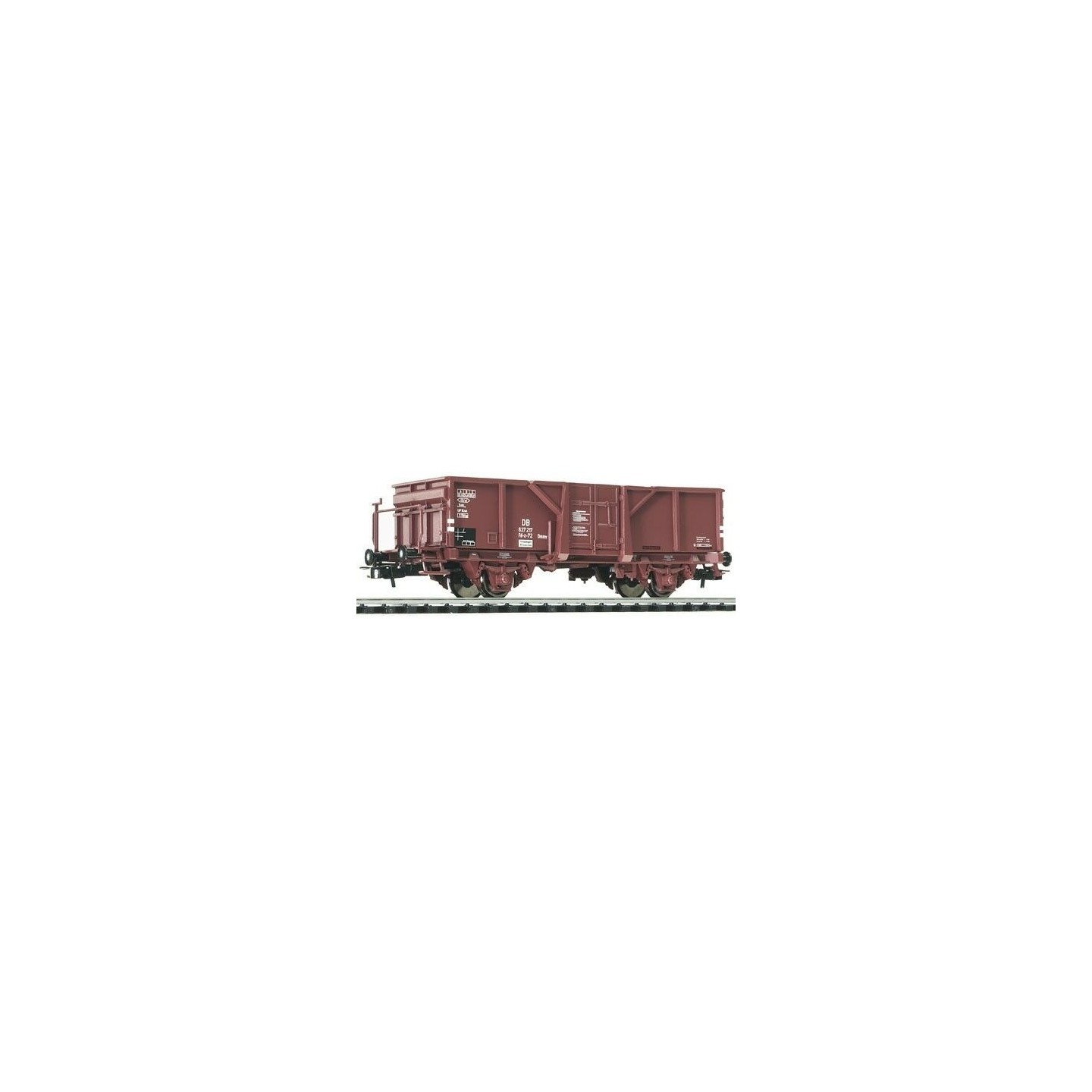 VAGON MERCANCIAS MARRON LILIPUT 235070 ESCALA H0