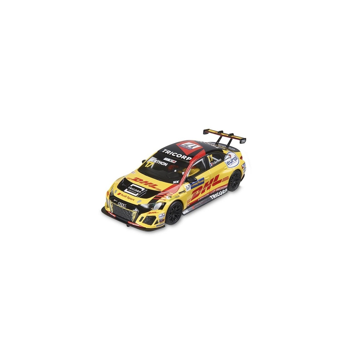 AUDI RS3 LMS TCR DHL" SCALEXTRIC ORIGINAL U10457S300"