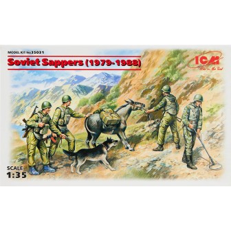 SOVIET AFGAN WAR SAPPERS ICM 1/35