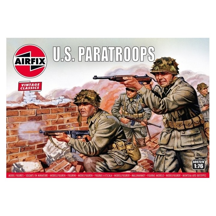 U.S. PARATROOPS AIRFIX 1/76