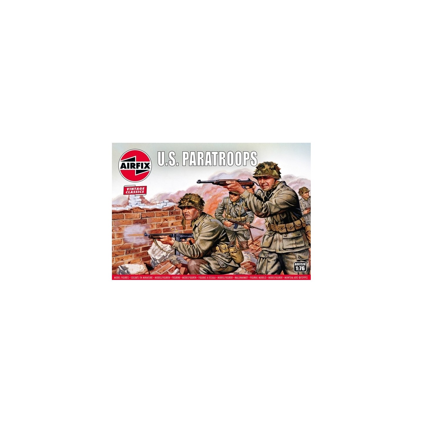 U.S. PARATROOPS AIRFIX 1/76