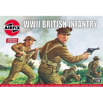 BRITISH INFANTERY WWII AIRFIX 1/76