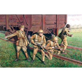 BRITISH INFANTRY 1917-1918 ICM 1/35