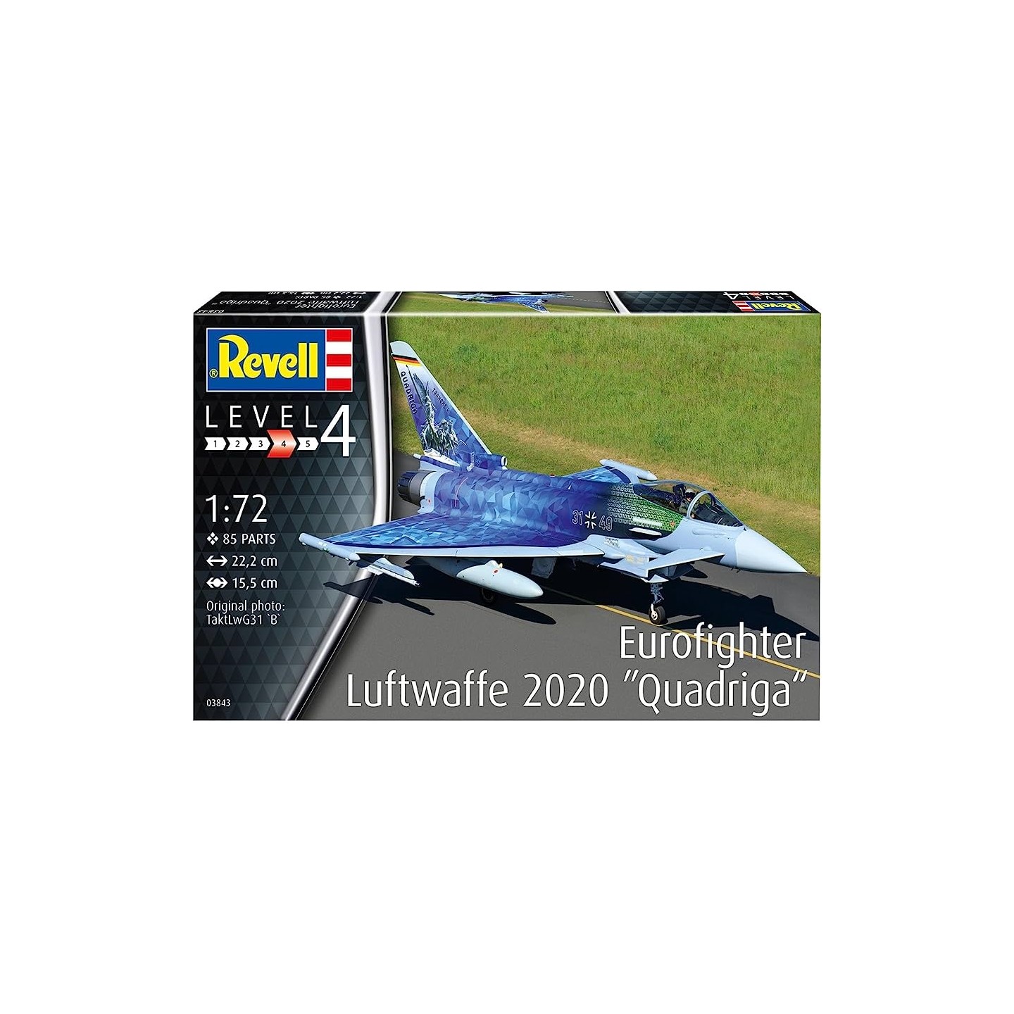 EUROFIGHTER LUTWAFFE 2020 QUADRIGA" REVELL 1/72"