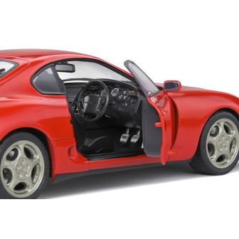 TOYOTA SUPRA Mk.4 (A80) RENAISSANCE ROJO 1993 SOLIDO S1807601 ESCALA 1/18