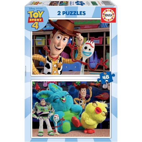 PUZZLE TOY STORY 2X48 EDUCA 18106