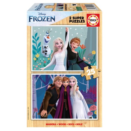 PUZZLE FROZEN 2X25 EDUCA 19959
