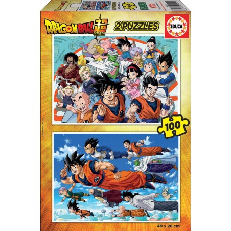 PUZZLE DRAGON BALL 2X100 EDUCA 18214