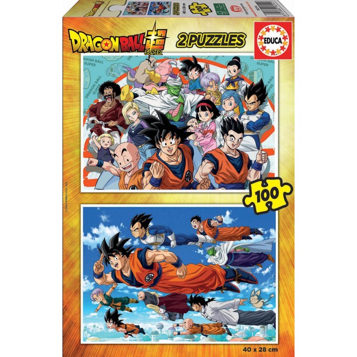 PUZZLE DRAGON BALL 2X100 EDUCA 18214