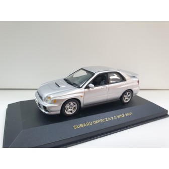 SUBARU IMPREZA WRX 2001 PLATA IXO 1/43