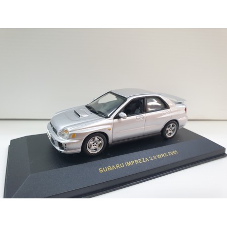 SUBARU IMPREZA WRX 2001 PLATA IXO 1/43