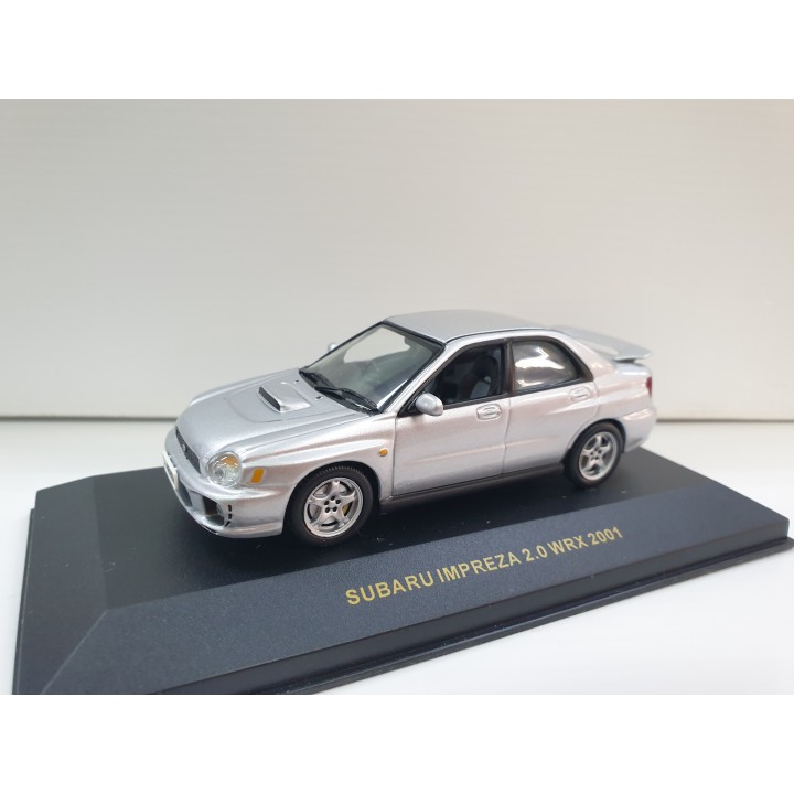 SUBARU IMPREZA WRX 2001 PLATA IXO 1/43