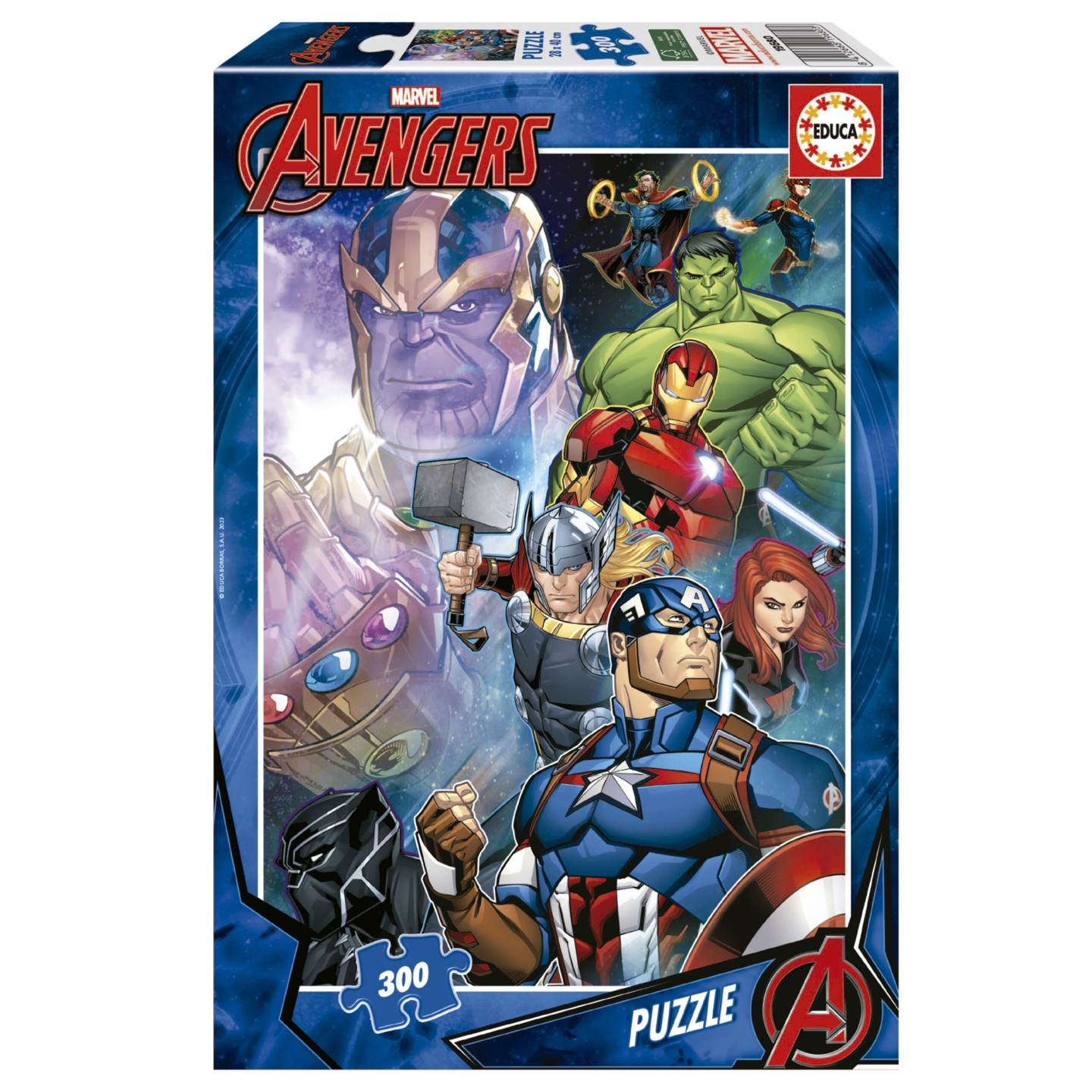 PUZZLE AVENGERS 300 EDUCA 19680