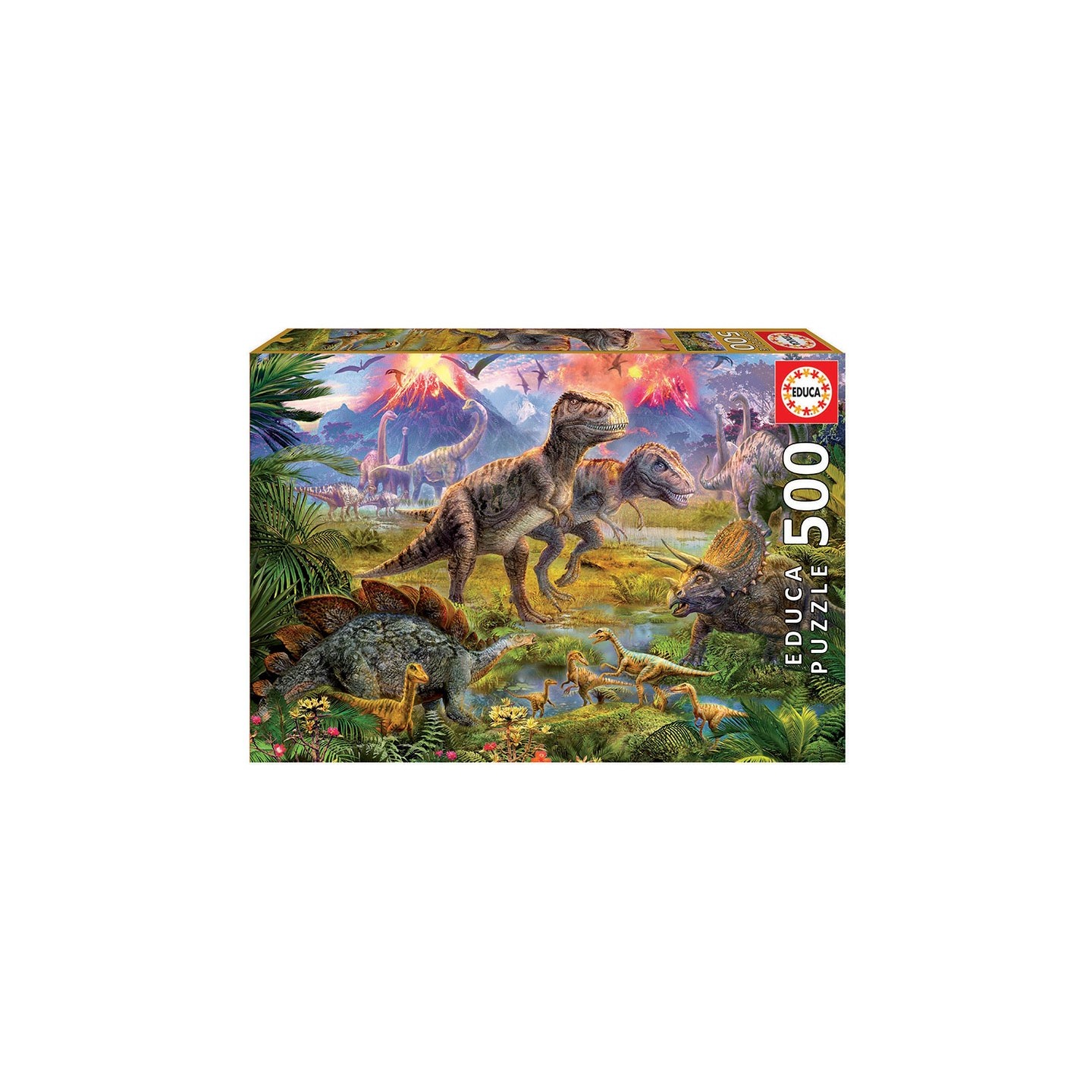 PUZZLE DINOSAURIOS 500 EDUCA 15969