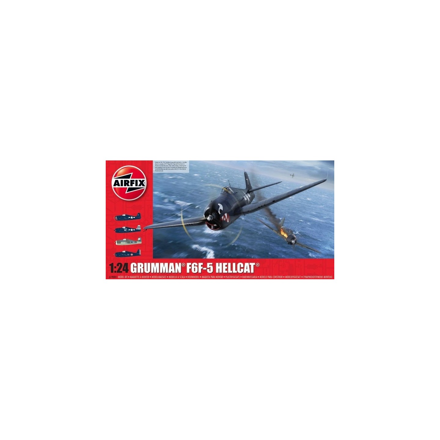 GRUMMAN F6F-5 HELLCAT AIRFIX 1/24