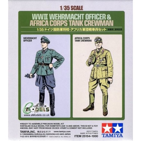 OFICIALES WEHRMACHT TAMIYA 1/35