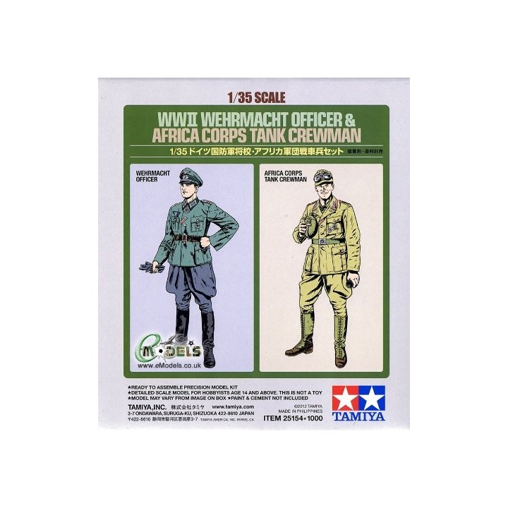 OFICIALES WEHRMACHT TAMIYA 1/35