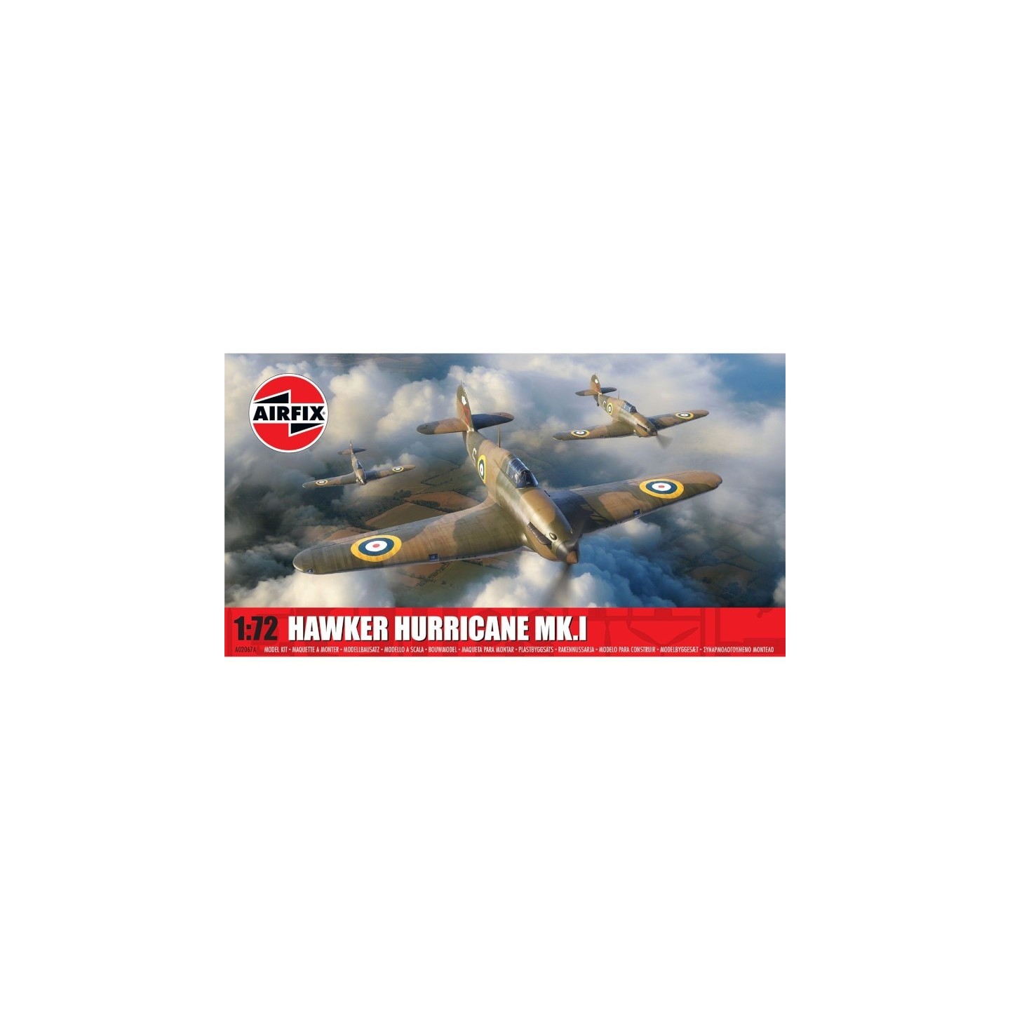 HAWKER HURRICANE MK.I AIRFIX A02067A ESCALA 1/72