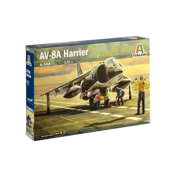 AV-8A HARRIER ITALERI 1410 ESCALA 1/72