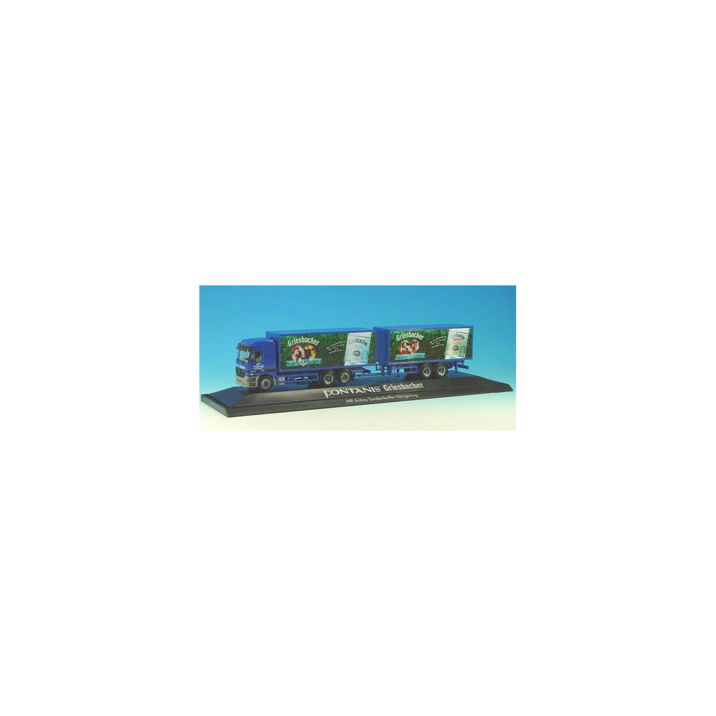 CAMIÓN MERCEDES ACTROS L HERPA 187121 ESCALA 1/87