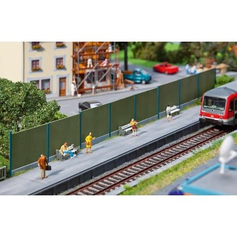 MURO DE PROTECCIÓN CONTRA EL RUIDO FALLER 180420 ESCALA H0