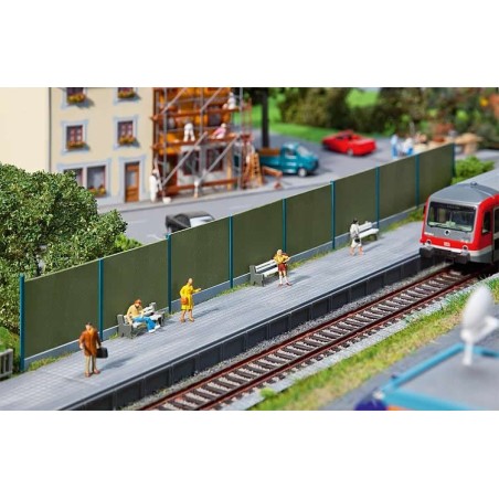MURO DE PROTECCIÓN CONTRA EL RUIDO FALLER 180420 ESCALA H0