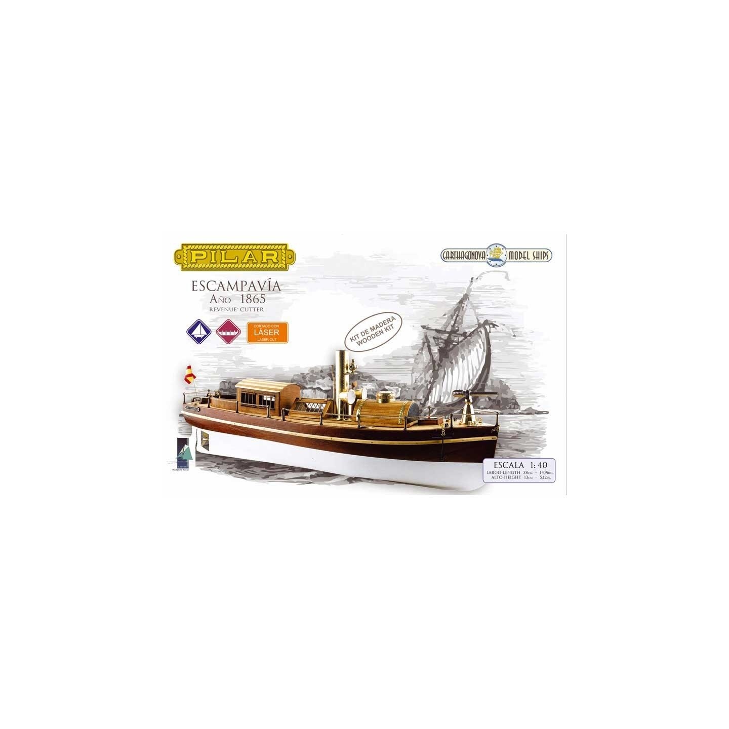 Escampavía Pilar 1/40 CARTHAGONOVA
