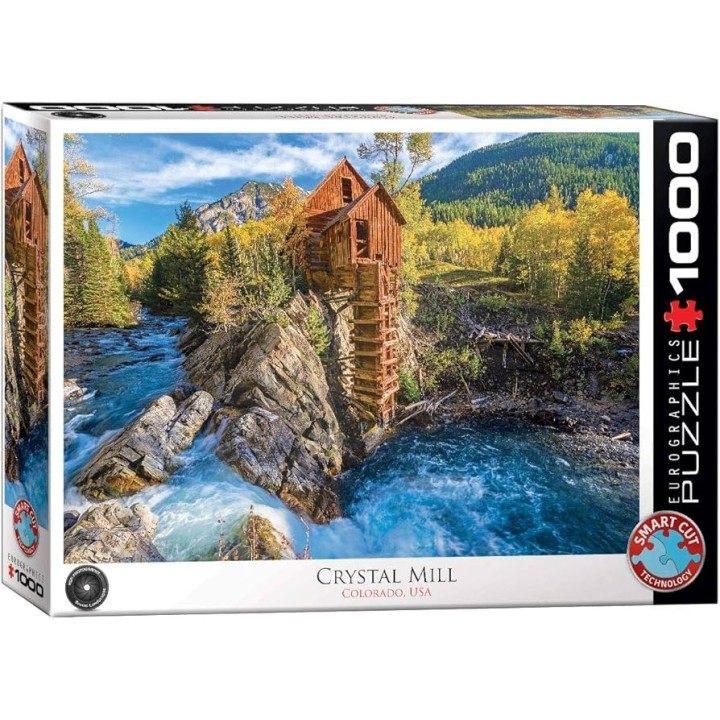 PUZZLE CABAÑA EN EL RIO 1000 UEROGRAPHICS E5473