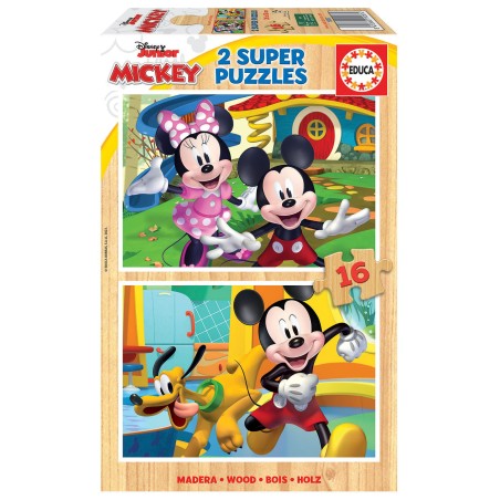 PUZZLE MICKEY Y MINNIE 2X16 EDUCA 19287