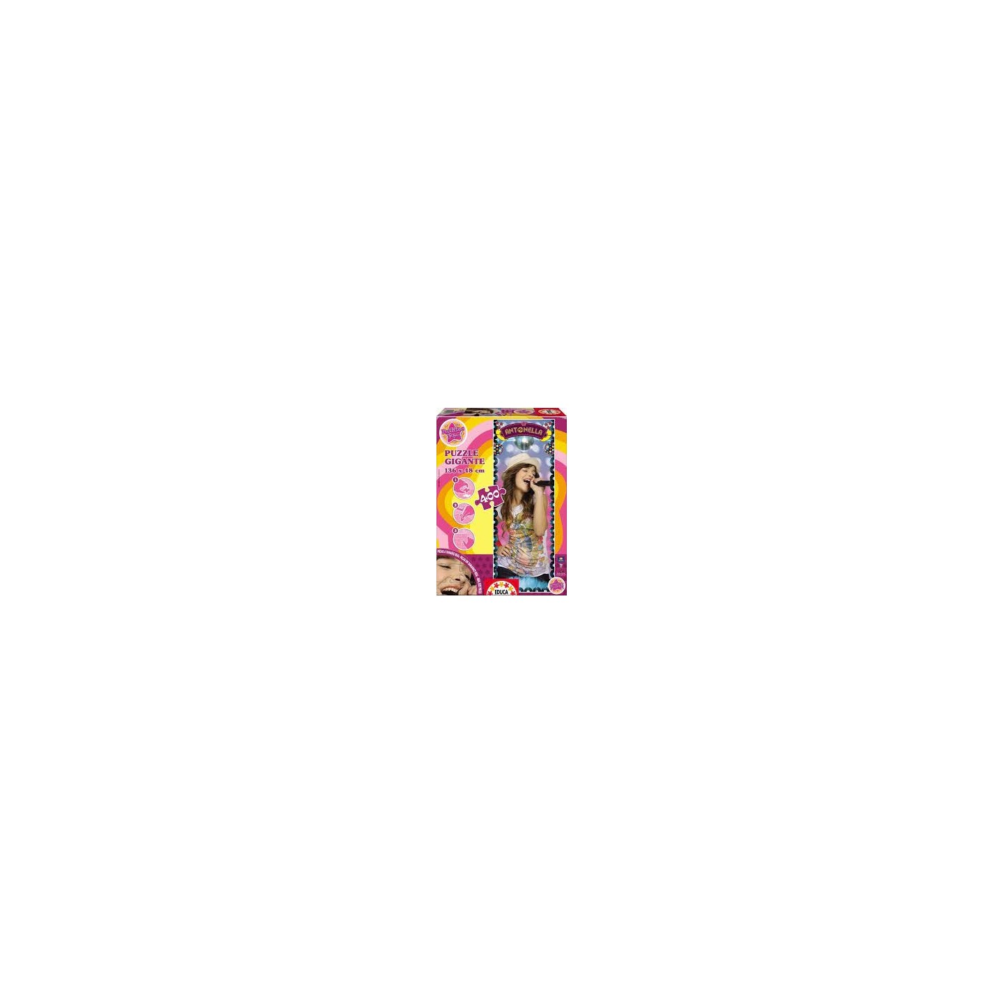 PUZZLE GIGANTE PATITO FEO 400 EDUCA 14765