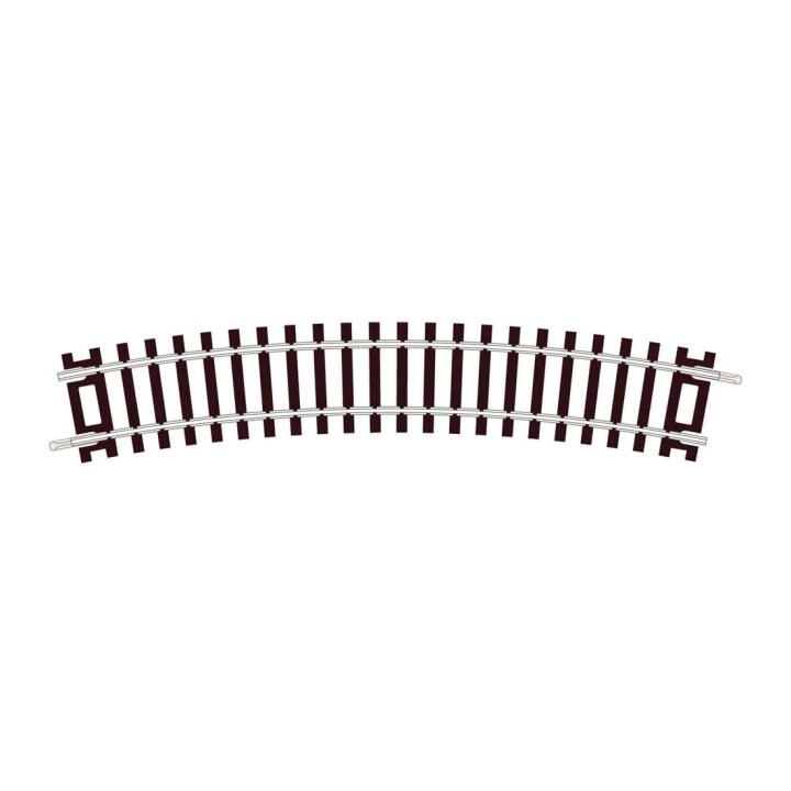 VIA CURVA R2 PECO ST-225 ESCALA  H0