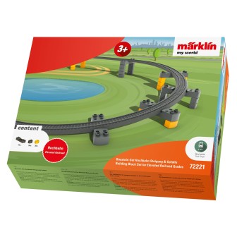 SET ELEVACION DE VIAS MARKLIN MY WORLD 72221
