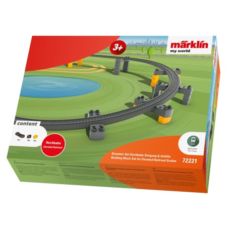 SET ELEVACION DE VIAS MARKLIN MY WORLD 72221