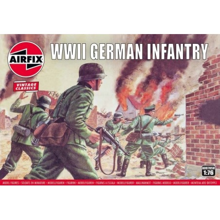 INFANTERIA ALEMANA WWII AIRFIX 1/76