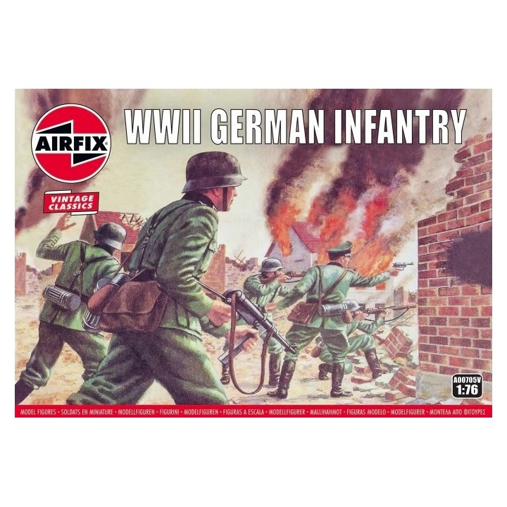 INFANTERIA ALEMANA WWII AIRFIX 1/76