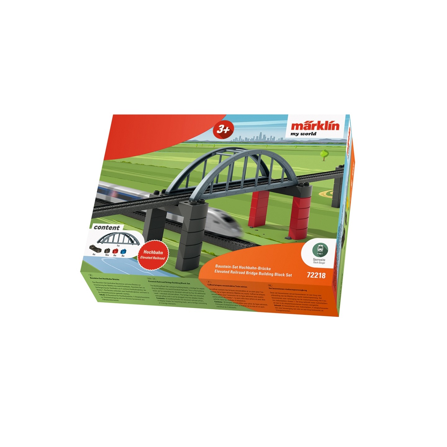PUENTE ELEVADO MARKLIN MY WORLD 72218