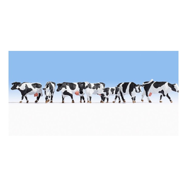 VACAS NEGRAS-BLANCAS NOCH 15725 ESCALA H0