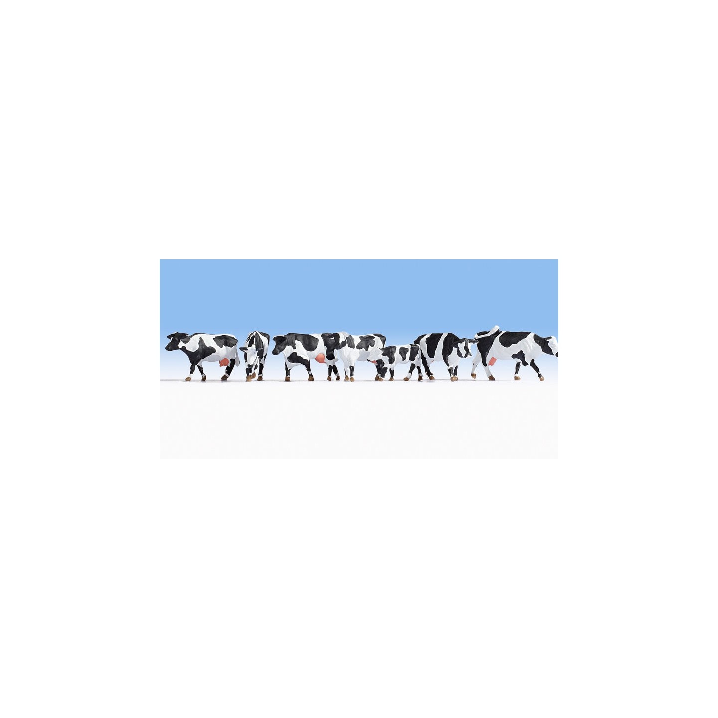 VACAS NEGRAS-BLANCAS NOCH 15725 ESCALA H0