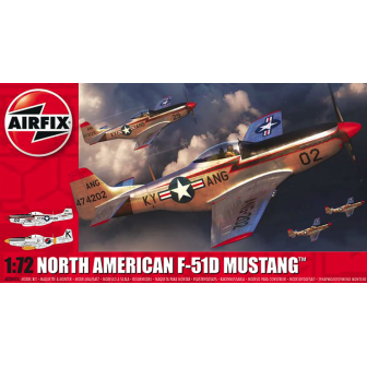 NORTH AMERICAN F-51D MUSTANG AIRFIX 1/72