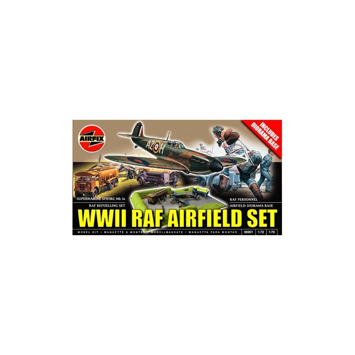 DIORAMA RAF AIRFIELD AIRFIX 1/72