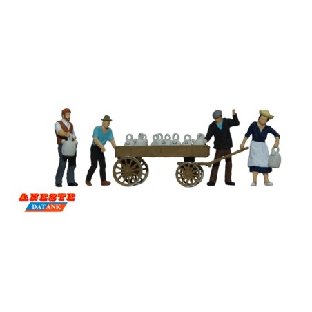 PUESTO DE BOTIJOS ANESTE 4013 ESCALA  H0