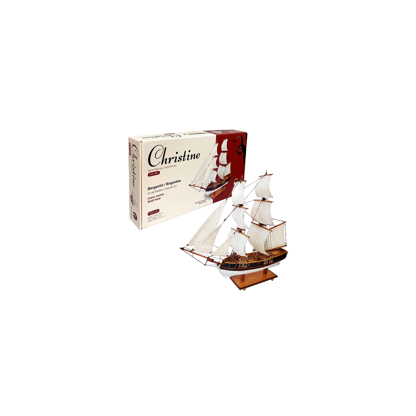 KIT BARCO SERIE CHRISTINE EVERSHIPS 1/100