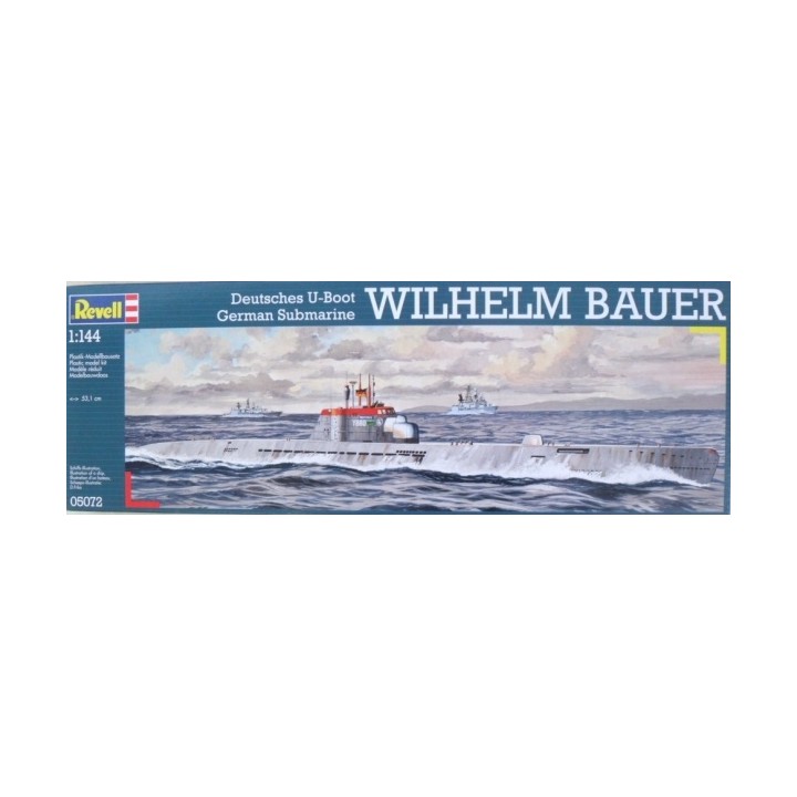 U-BOOT TYPE XXI WILHELM BAUER RVELL 1/144