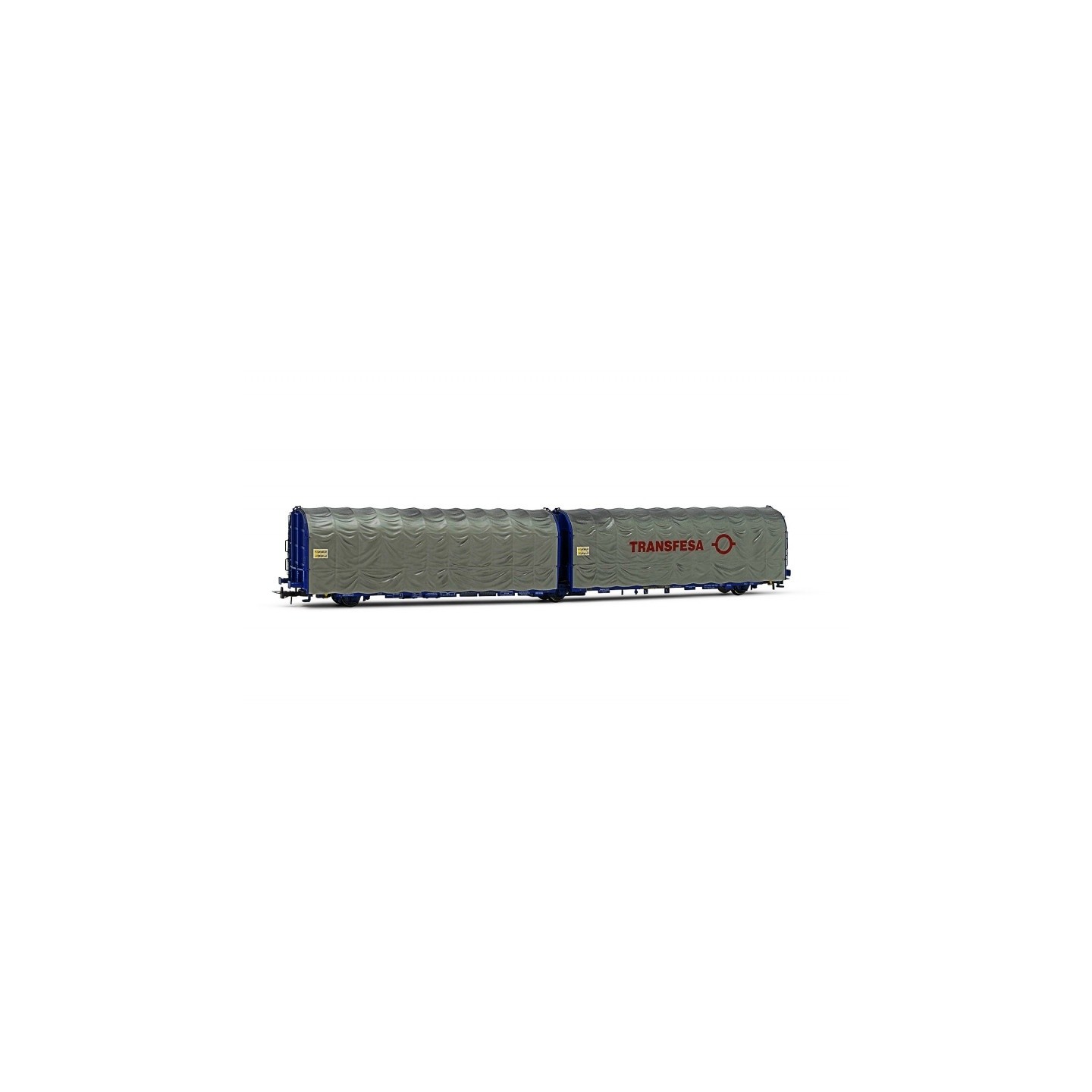 VAGON LAILS CON TOLDO TRANSFESA ELECTROTREN HE6043 ESCALA H0