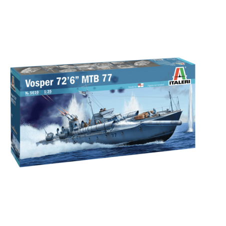 TORPEDERA VOSPER MTB 77 ITALERI 1/35