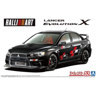 MITSUBISHI RALLIART CZ4A LANCER EVOLUTION X 2007 AOSHIMA 1/24