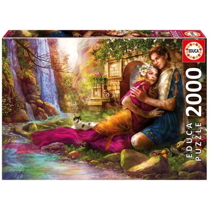 PUZZLE JARDIN SECRETO 2000 EDUCA 17673
