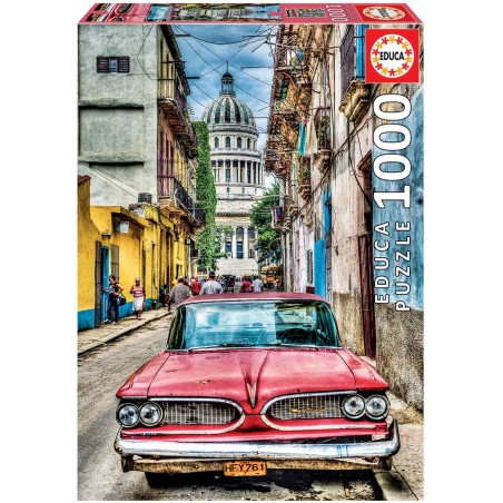 PUZZLE COCHE EN LA HABANA 1000 EDUCA 16754