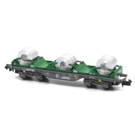 VAGON PORTABOBINAS MMB RENFE MFTRAIN N33030 ESCALA N